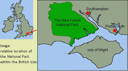 The New Forest National Park location