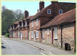 The main street of Beaulieu village