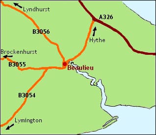Beaulieu Map