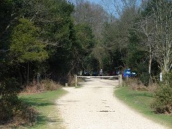 Fritham walk Commission Barrier Gate