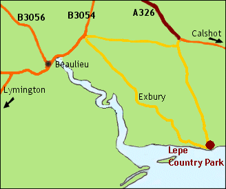 Lepe Map