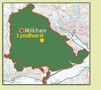 location map milkham