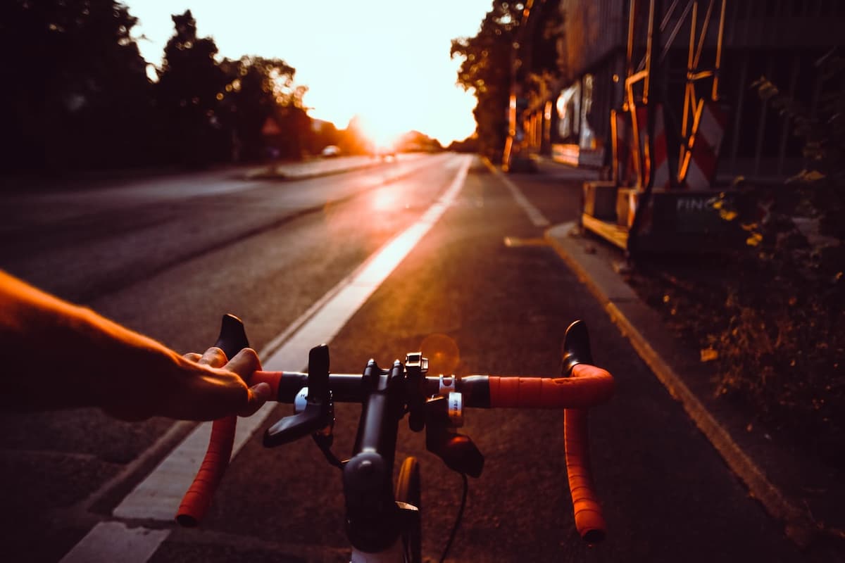 Cyclying At Dusk 1200x800