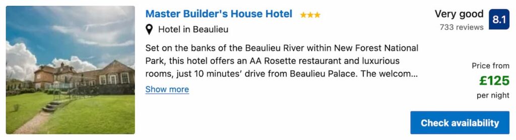 Master Builder's House Hotel