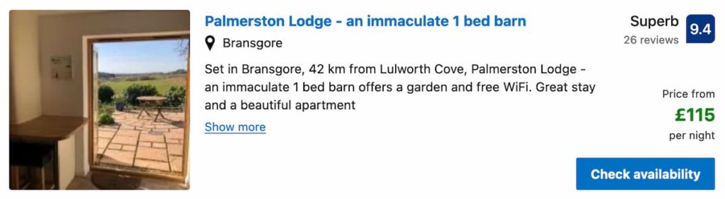 Palmerston Lodge