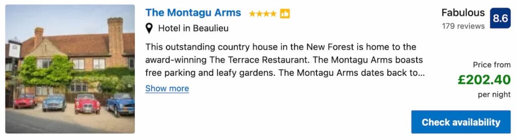 The Montagu Arms