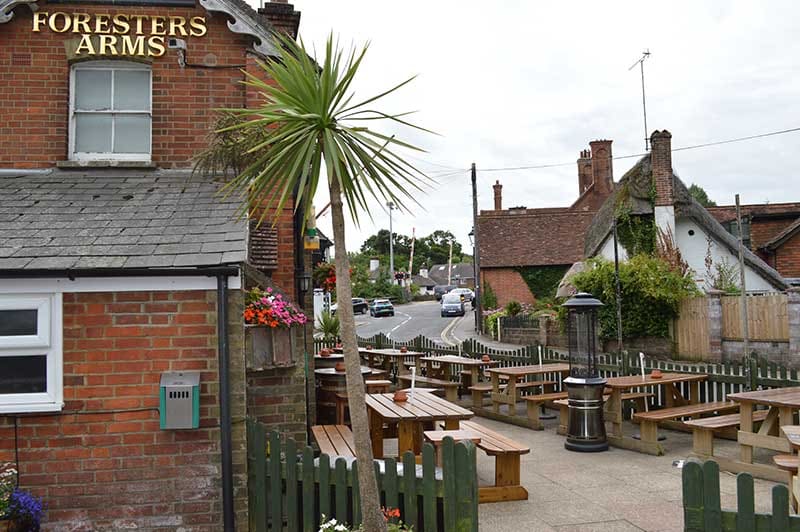 Foresters Arms, Outside view