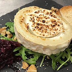 White Tails Restaurant, Glazed Goats Cheese