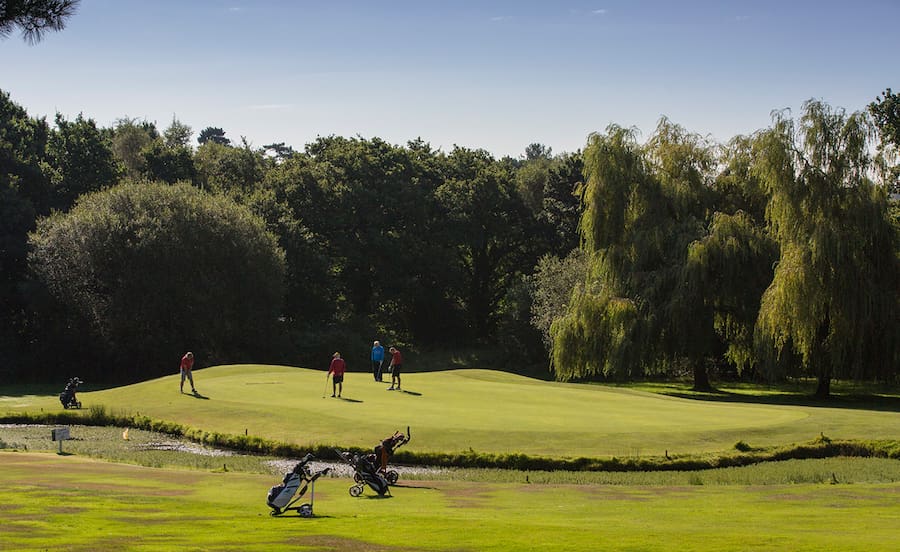 dibden golf water