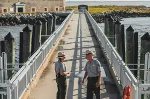 The Two Personnel Of National Park Rangers