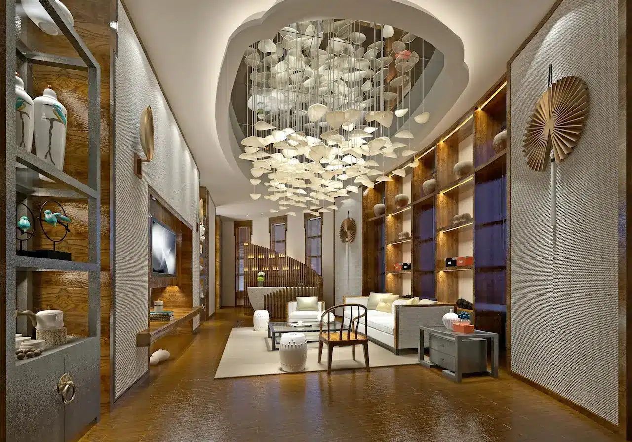 Luxury Hotel Lounge Room